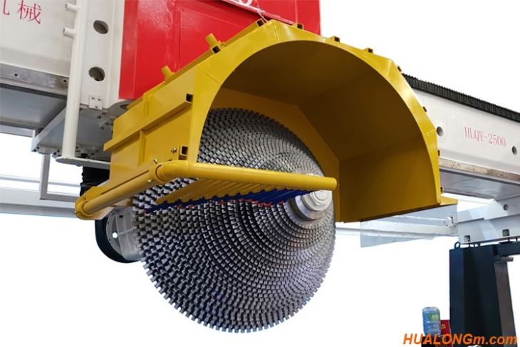 Cutting head of Multi blade stone cutting machine