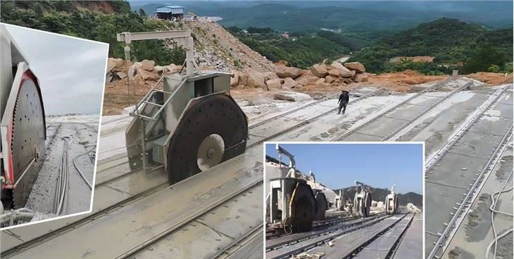 Quarry Stone Cutting Machine