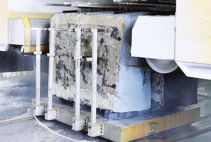 Multiwire For Granite Block