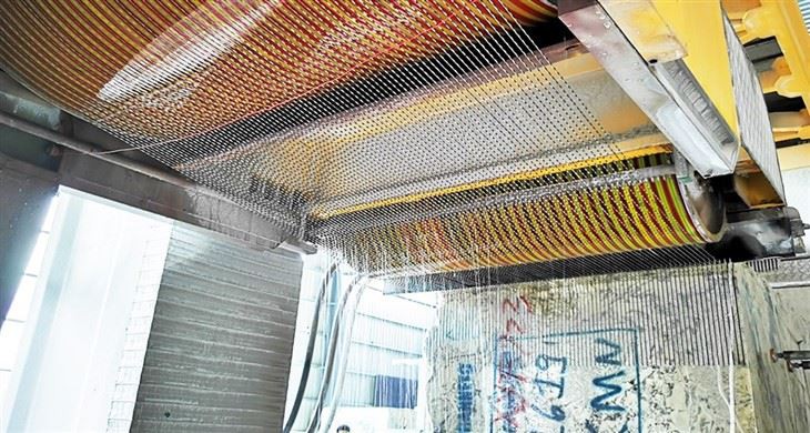 Multiwire For Granite Block